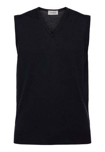 Hadfield Extrafine Wool Knit Vest