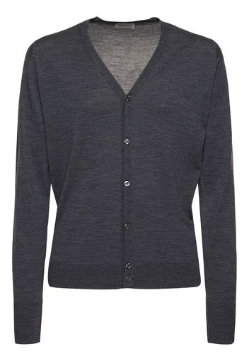 Bryn Extrafine Wool Knit Cardigan