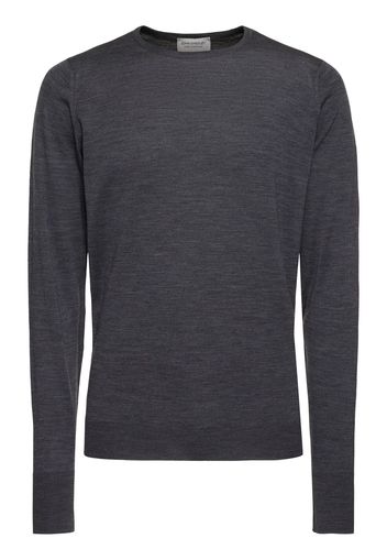 Marcus Extrafine Wool Knit Crew Sweater