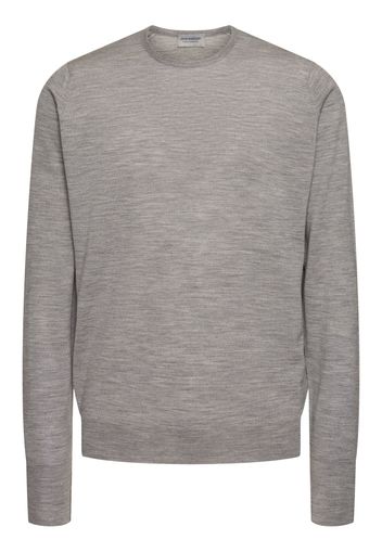 Marcus Extrafine Wool Knit Crew Sweater