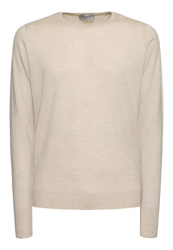 Marcus Extrafine Wool Knit Crew Sweater