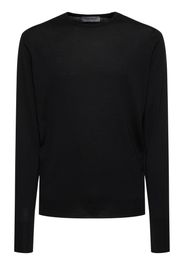 Marcus Extrafine Wool Knit Crew Sweater