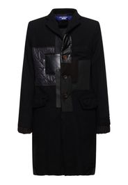 Patchwork Wool Coat