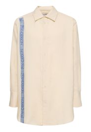 Oversize Linen & Cotton Shirt