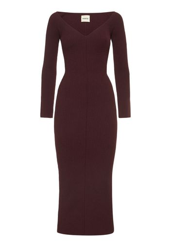 Pia Stretch Viscose Midi Dress