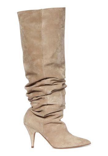 90mm River Knee High Suede Boots
