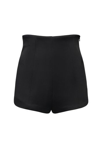 Lennman Bonded Crepe Shorts