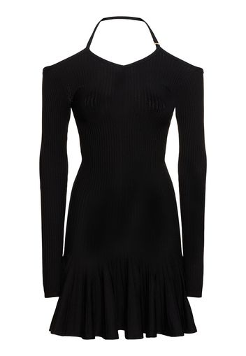 Mamie Viscose Blend Mini Dress