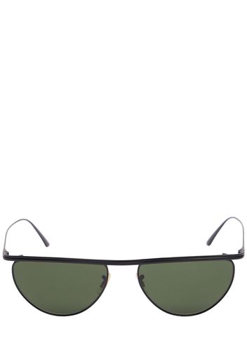 Khaite X Oliver People Metal Sunglasses