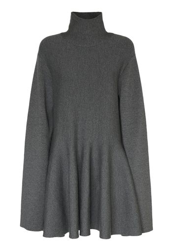 Clarice Knitted Wool Mini Dress