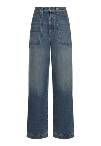 Hewitt High Rise Straight Jeans