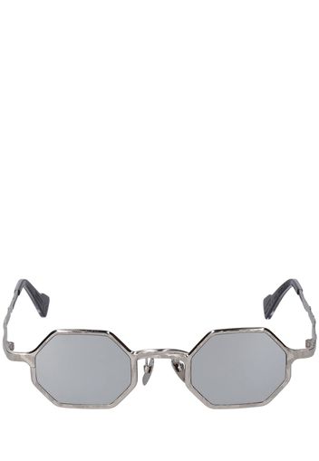 Z19 Squared Metal Sunglasses