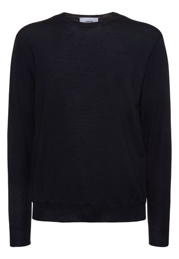 Wool Blend Crewneck Sweater