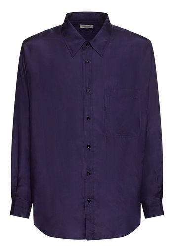 Loose Silk Twill Shirt