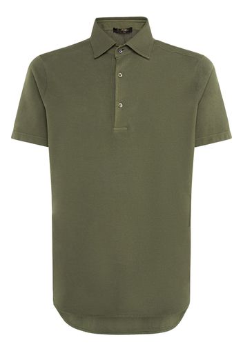 Cotton Piqué Polo Shirt