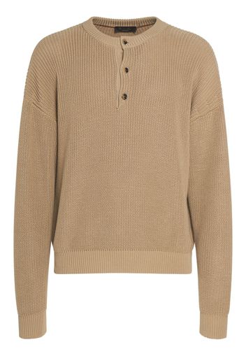 Serafino Cotton Crewneck Sweater