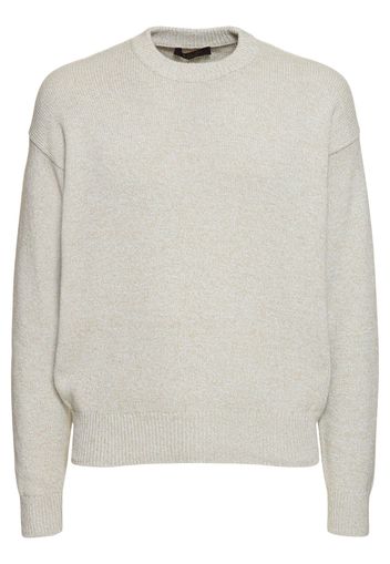 Cotton & Cashmere Crewneck Sweater