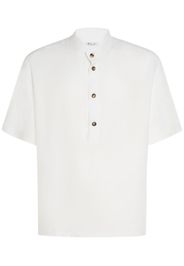 Hakusan Solaire Linen Short Sleeve Shirt