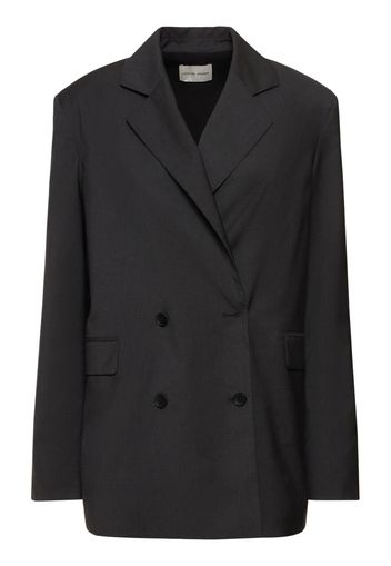 New Donau Double Breasted Wool Blazer