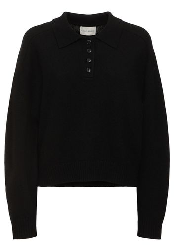 Homere Cashmere Polo Sweater