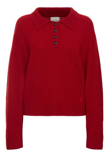 Homere Cashmere Polo Sweater