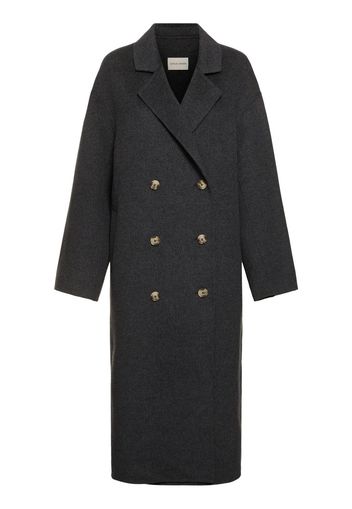 Borneo Double Breast Wool Long Coat