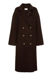 Borneo Double Breast Wool Long Coat