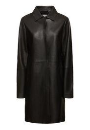 Gilo Leather Midi Coat