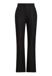 Kallisto High Rise Wool Straight Pants