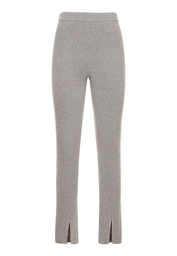 Rib Knit Cashmere Leggings