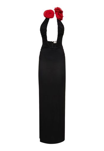 Lvr Exclusive Stretch Viscose Long Dress