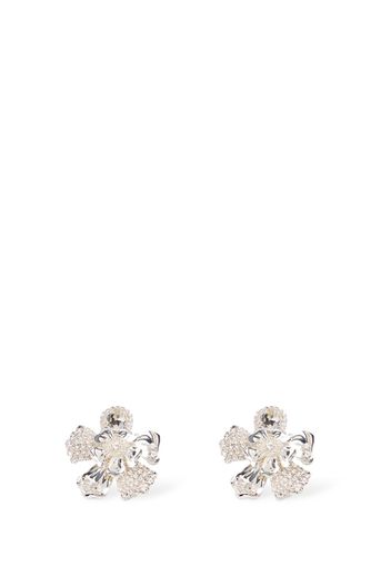 Flower Crystal Earrings