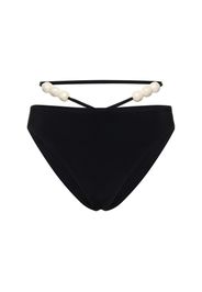 Embellished Jersey Bikini Bottoms