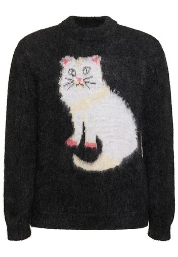 Gattone Mohair Blend Knit Sweater