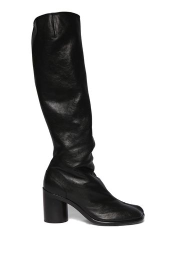 80mm Tabi Vintage Leather Tall Boots