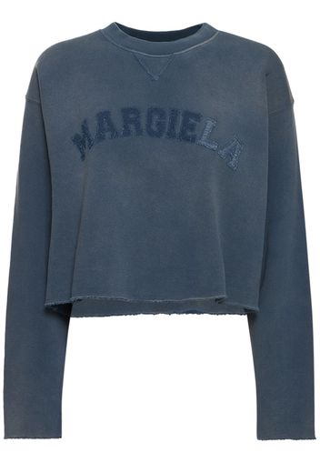 Logo Faded Cotton Sweatshirt