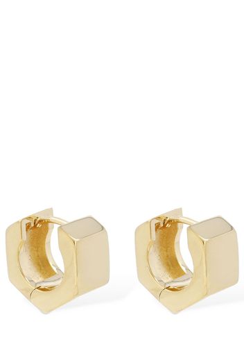 Bolt & Nut Hoop Earrings