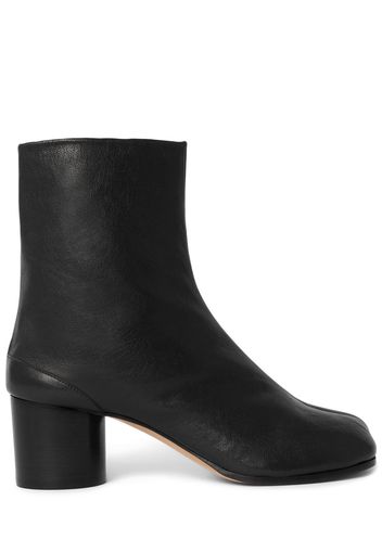 60mm Tabi Leather Ankle Boots