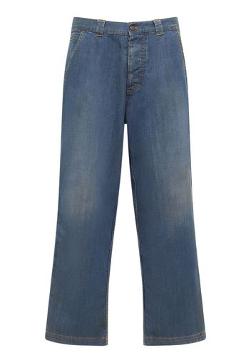 Cotton Twill Denim Jeans