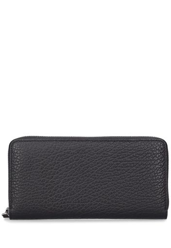 Continental Zip Around Leather Wallet