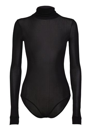 Viscose Jersey Turtleneck Bodysuit