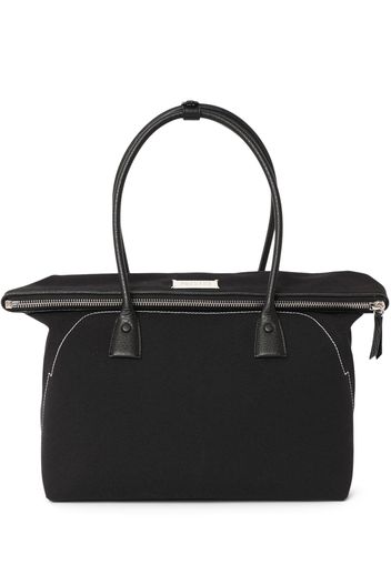 Medium 5ac Grainy Leather Shopping Bag