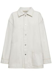 Cotton Denim Oversize Jacket