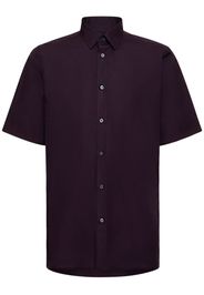 Cotton Poplin Short Sleeved Shirt