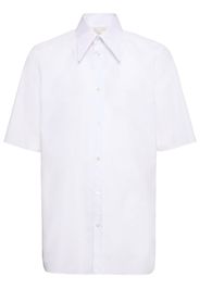 Cotton Poplin Short Sleeved Shirt