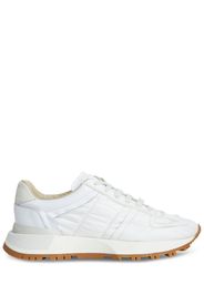 50/50 Leather & Nylon Sneakers