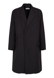 Wool & Silk Canvas Coat