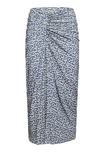 Jeldia Stretch Viscose Midi Skirt