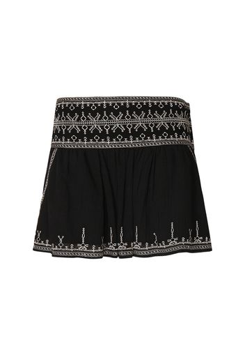 Picadilia Cotton Mini Skirt