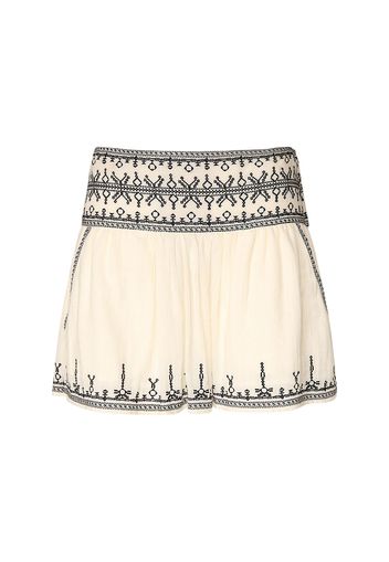 Picadilia Cotton Mini Skirt